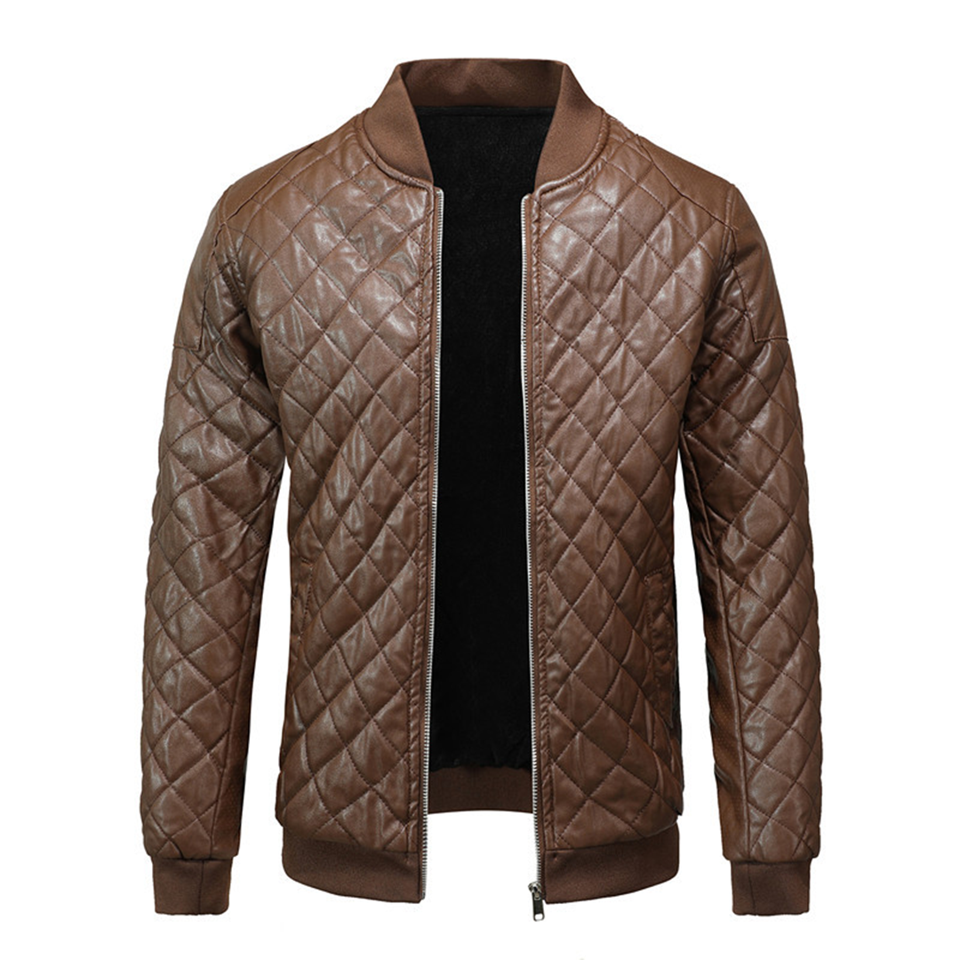 Men's Leather Jacket – Modern Stylish Outerwear for Casual and Formal Wear