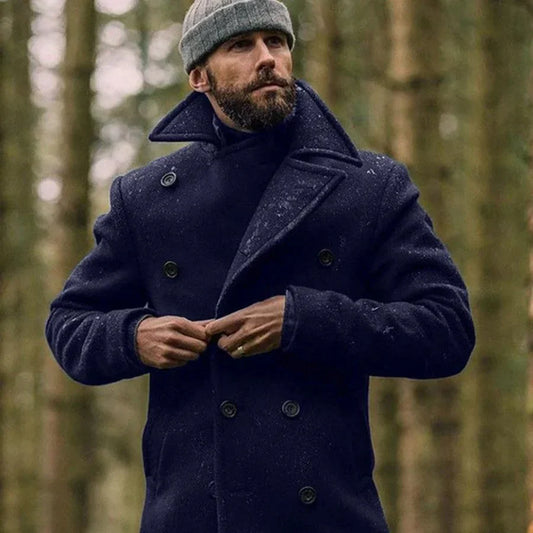 Men's Winter Coat – Elegant Warm Jacket with Stylish Design for Cold Weather