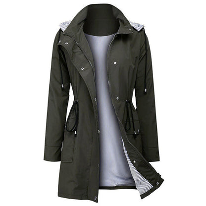 Winter Coat for Women – Stylish Warm Jacket with Hood and Pockets