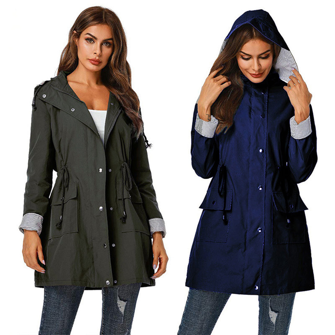 Winter Coat for Women – Stylish Warm Jacket with Hood and Pockets