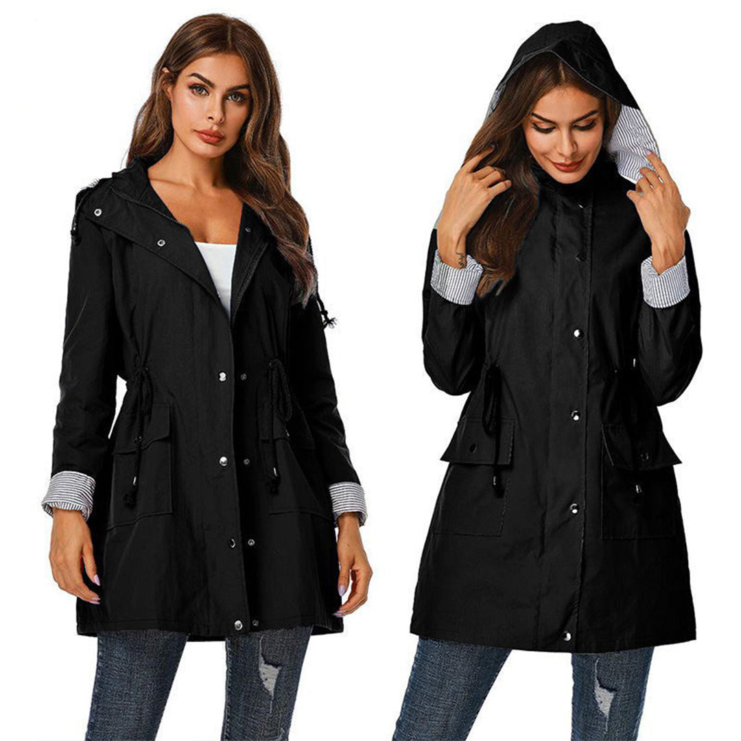 Winter Coat for Women – Stylish Warm Jacket with Hood and Pockets