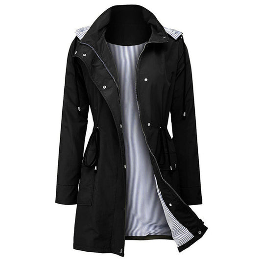 Winter Coat for Women – Stylish Warm Jacket with Hood and Pockets