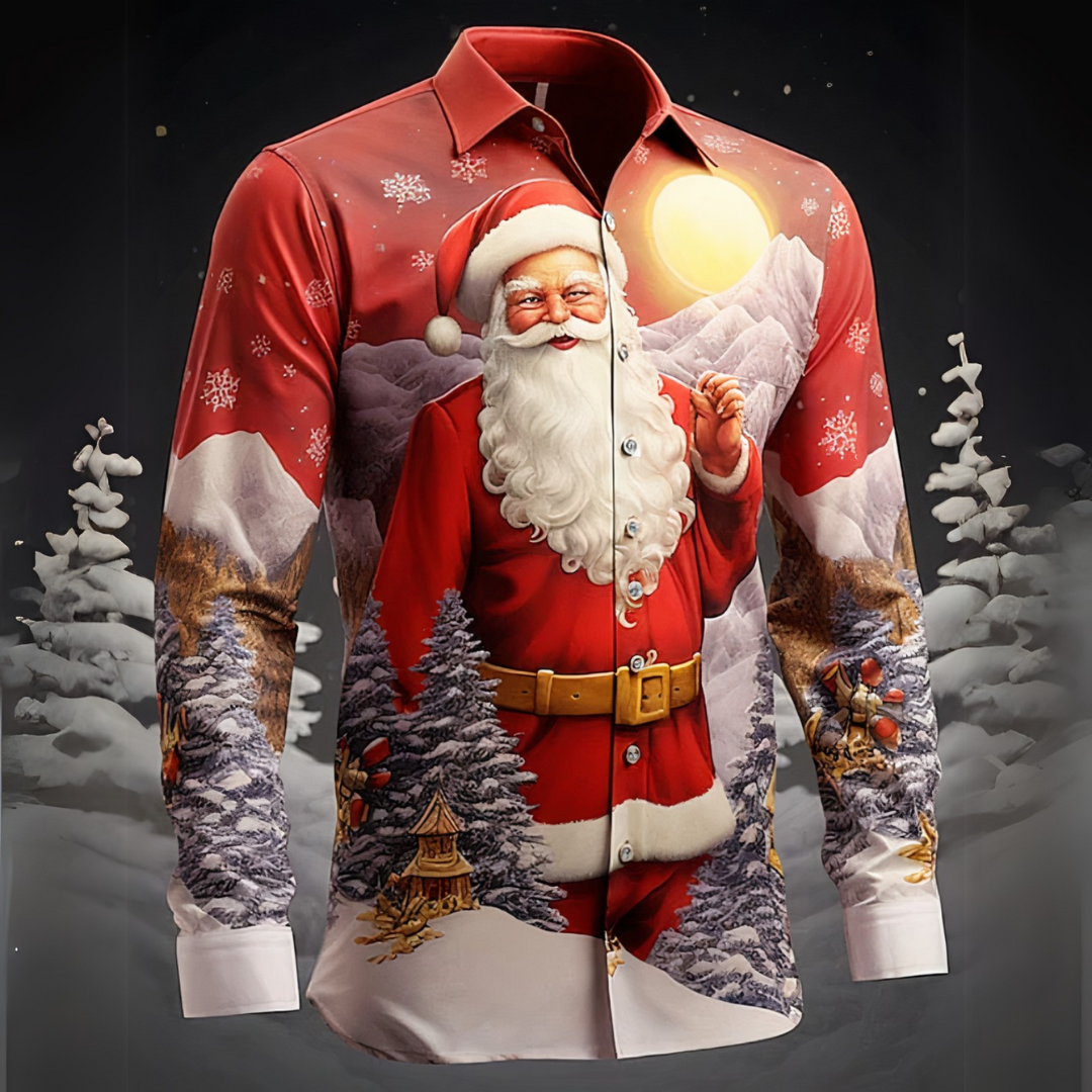 Christmas Shirt for Men – Stylish Holiday Tee with Fun Design and Comfort