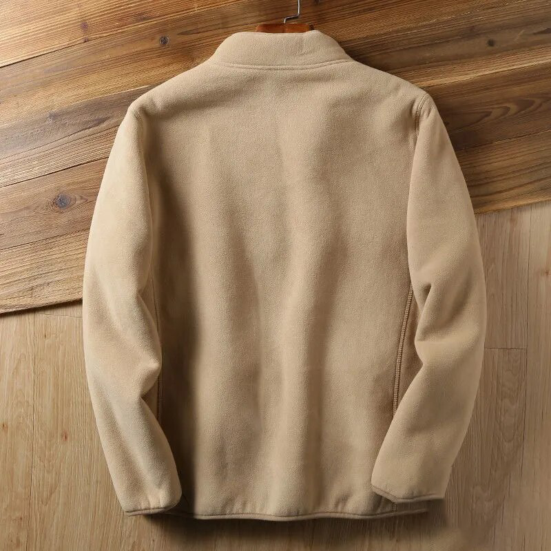 Men's Fleece Jacket – Cozy Warmth, Soft Fabric, Casual Style for Winter