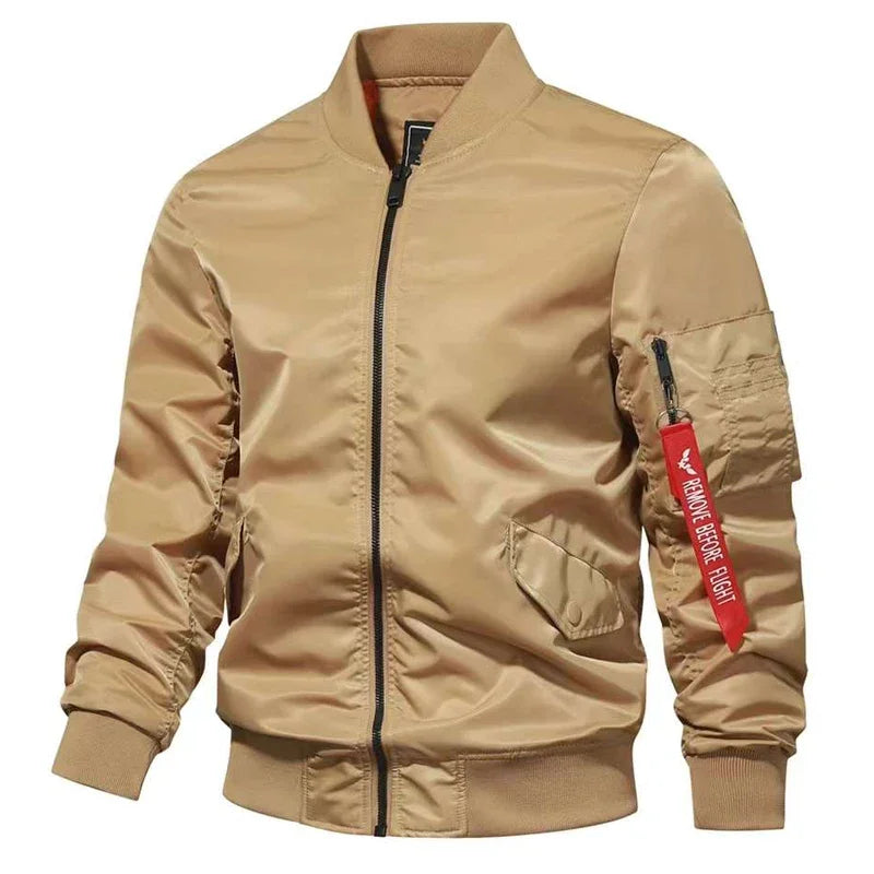 Men's Bomber Jacket – Stylish Lightweight Outerwear for Casual and Sporty Looks