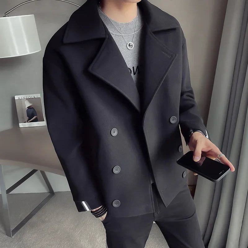 Men's Modern Coat – Stylish Lightweight Overcoat for Casual and Formal Wear