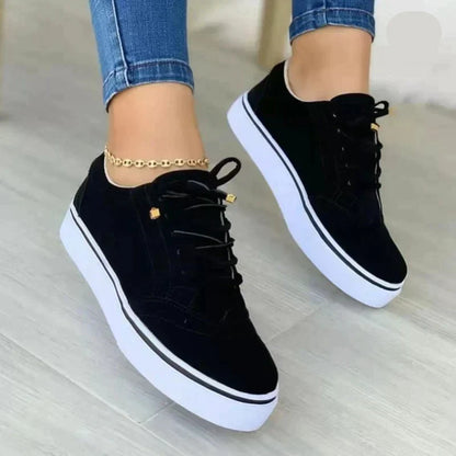 Flat Trainers for Women – Comfortable Casual Sneakers for Everyday Wear