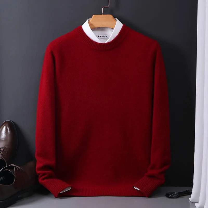 Men's Elegant Jumper – Stylish Knit Sweater for Casual and Formal Wear