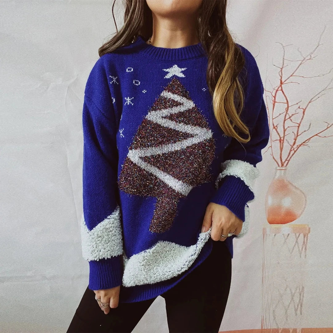 Christmas Jumper Women – Cozy Holiday Sweater with Festive Design