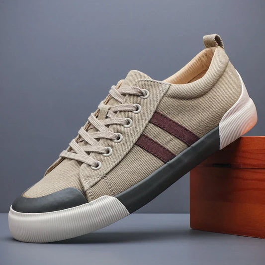 Men's Retro Canvas Shoes – Stylish Lightweight Sneakers for Casual Wear