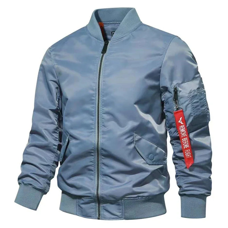 Men's Bomber Jacket – Stylish Lightweight Outerwear for Casual and Sporty Looks