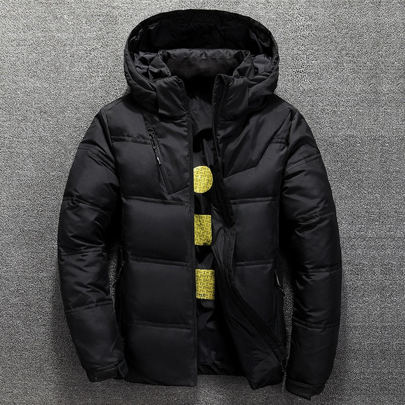 Men's Padded Jacket – Warm Insulated Coat for Winter Outdoor Activities