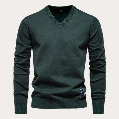 Men's V-Neck Jumper – Stylish Knit Sweater for Casual and Formal Wear