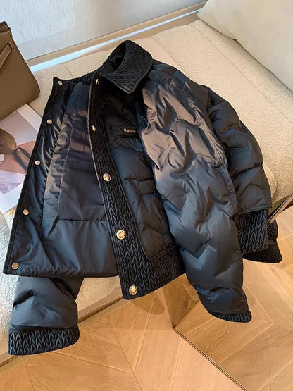 Women's Padded Jacket – Stylish Warm Coat with Soft Fabric for Winter