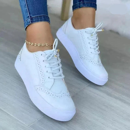 Flat Trainers for Women – Comfortable Casual Sneakers for Everyday Wear