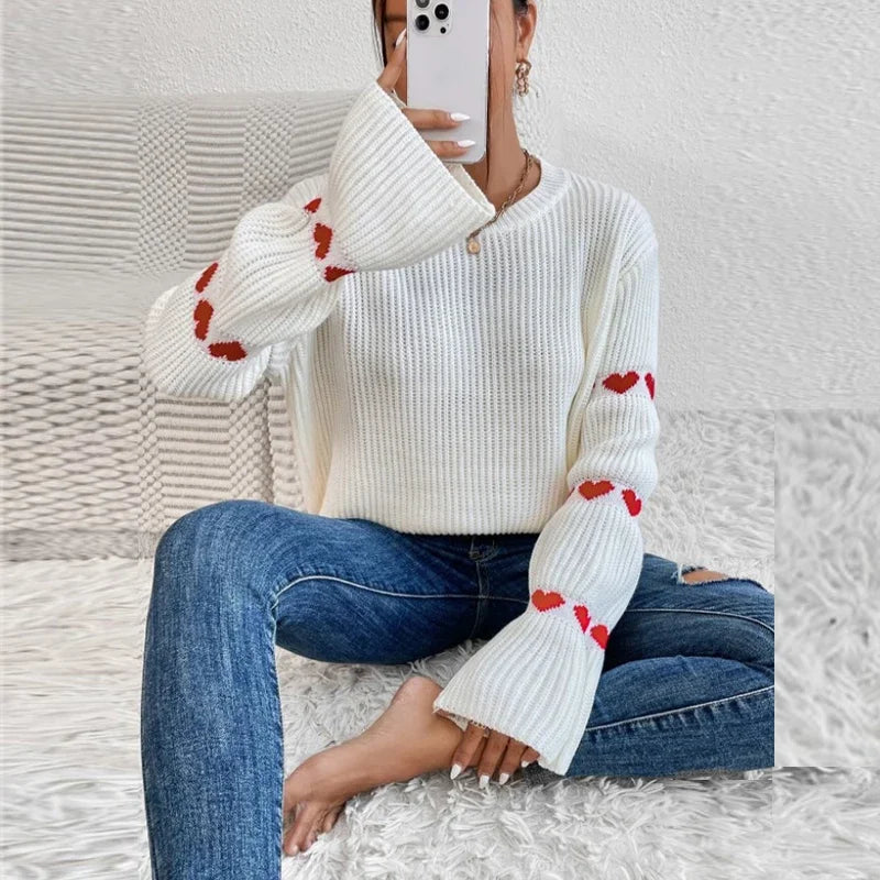 Women's Knit Jumper – Elegant Soft Sweater for Casual and Formal Wear