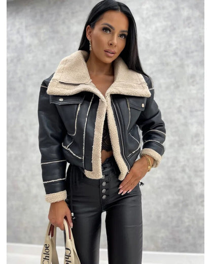 Leather Jacket Women – Stylish Biker Jacket in Genuine Leather for All Occasions