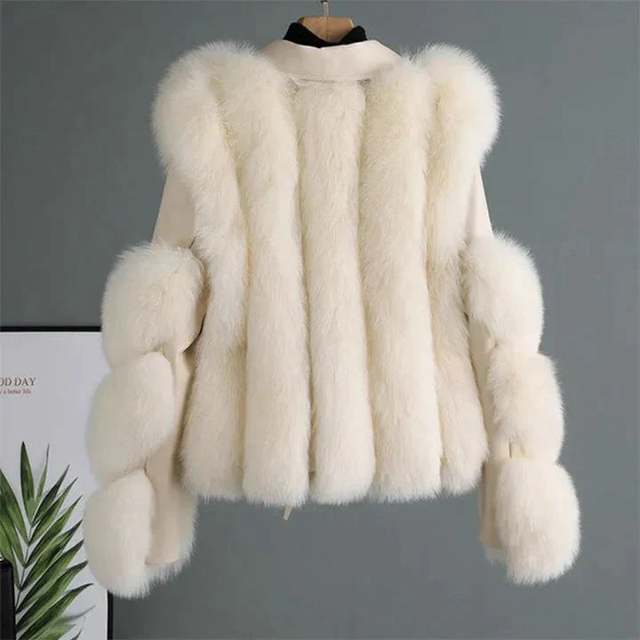 Winter Jacket for Women – Stylish Warm Coat with Hood and Pockets