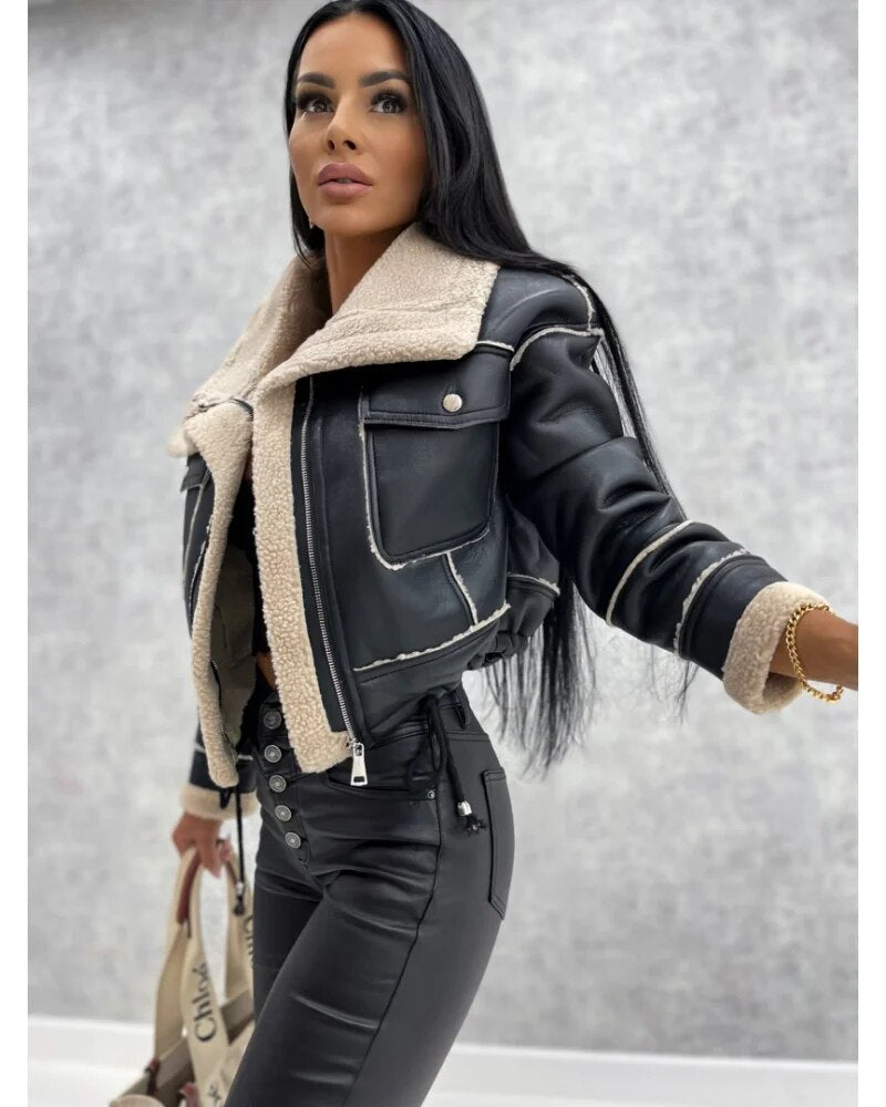 Leather Jacket Women – Stylish Biker Jacket in Genuine Leather for All Occasions