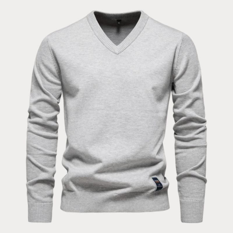 Men's V-Neck Jumper – Stylish Knit Sweater for Casual and Formal Wear