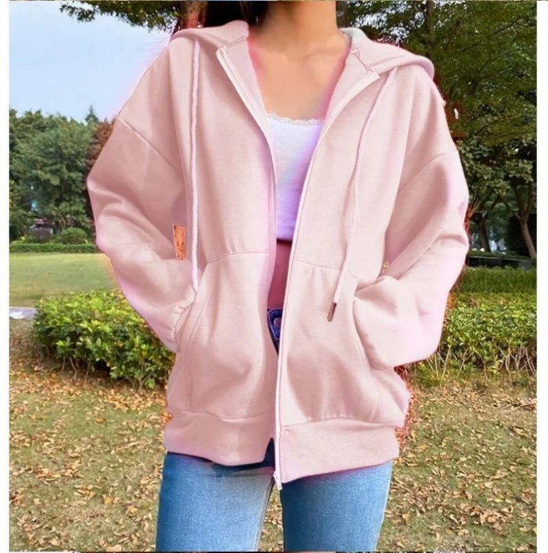 Cozy Jacket for Women – Warm Fleece Outerwear, Stylish Casual Layering