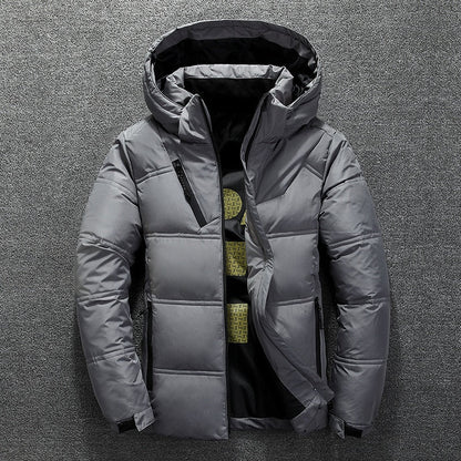 Men's Padded Jacket – Warm Insulated Coat for Winter Outdoor Activities