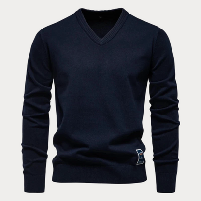 Men's V-Neck Jumper – Stylish Knit Sweater for Casual and Formal Wear