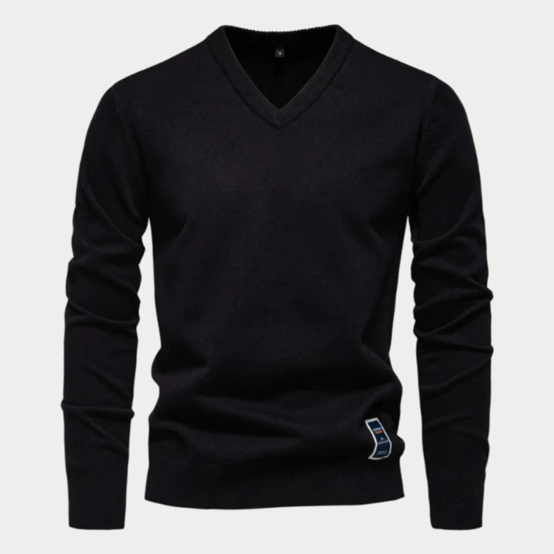 Men's V-Neck Jumper – Stylish Knit Sweater for Casual and Formal Wear