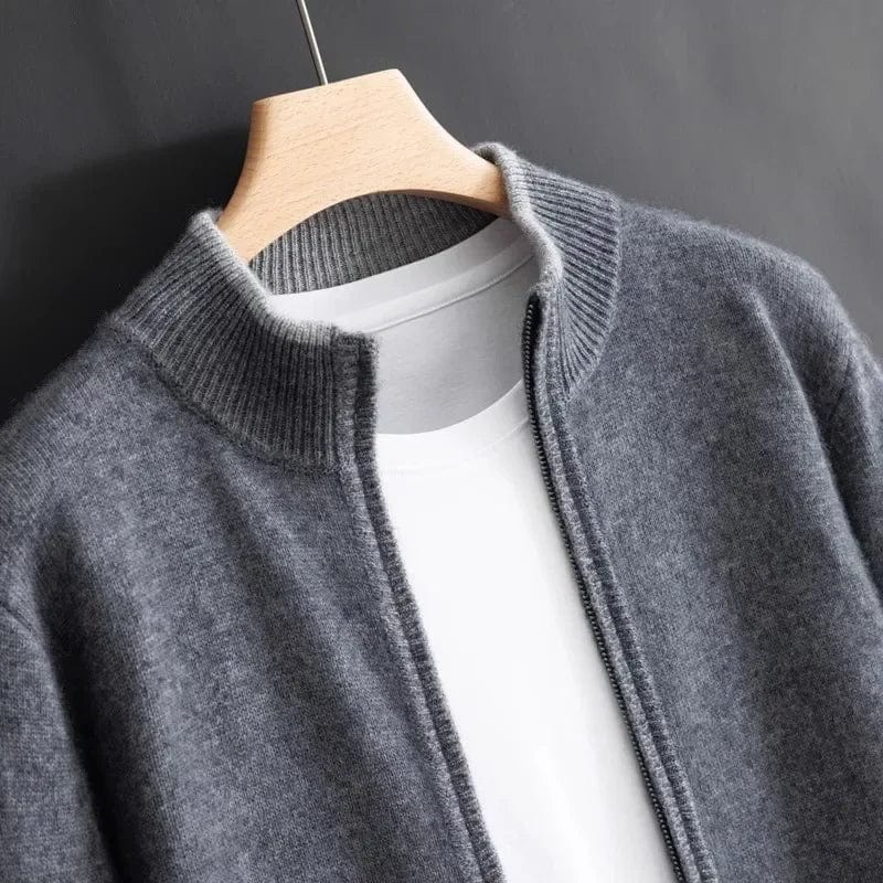 Men's Comfortable Cardigan – Soft Knit Sweater for Casual Wear and Layering