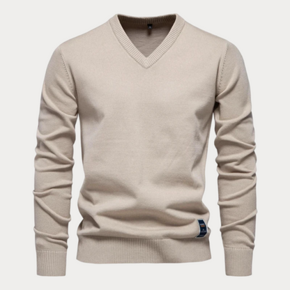 Men's V-Neck Jumper – Stylish Knit Sweater for Casual and Formal Wear