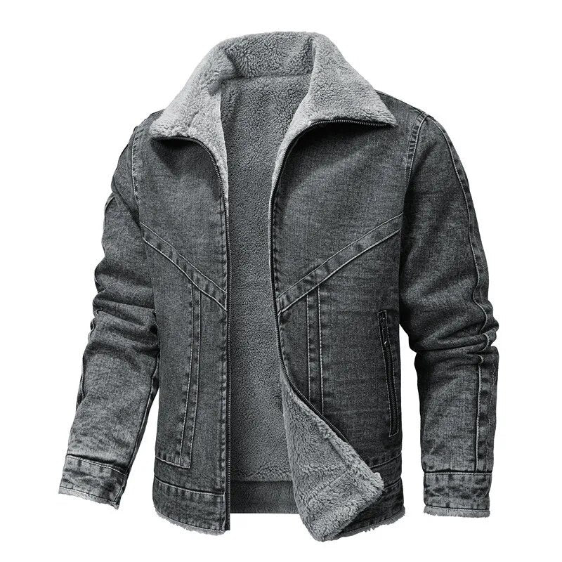 Denim Jacket for Men – Stylish Casual Outerwear, Classic Fit, Versatile Design