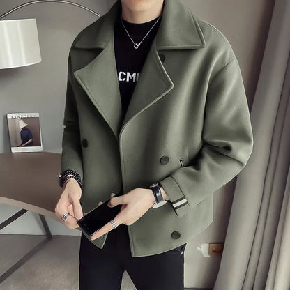 Men's Modern Coat – Stylish Lightweight Overcoat for Casual and Formal Wear