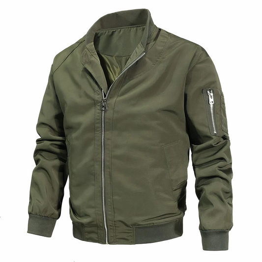 Men's Casual Bomber Jacket – Lightweight Stylish Outerwear for Everyday Wear