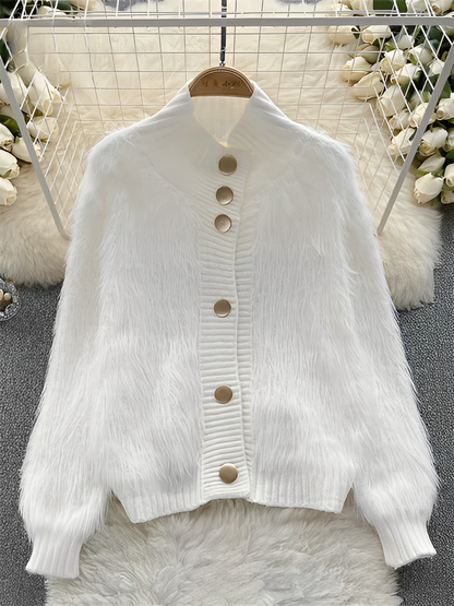 Women's Cardigan – Elegant Knit Sweater for Casual and Formal Wear