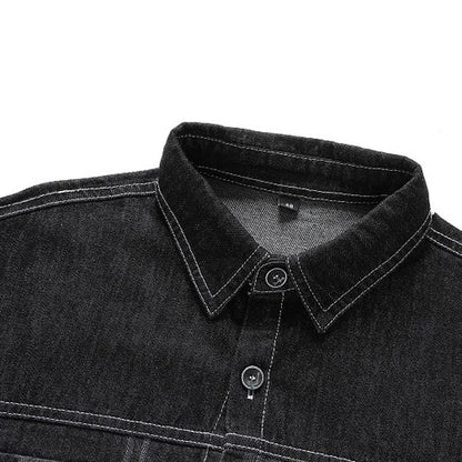 Men's Denim Jacket – Stylish Casual Outerwear with Classic Fit and Design