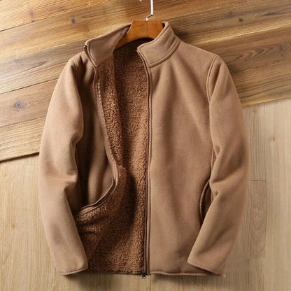 Men's Fleece Jacket – Cozy Warmth, Soft Fabric, Casual Style for Winter