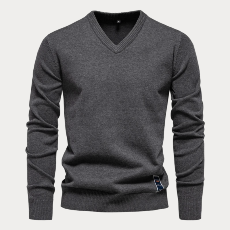 Men's V-Neck Jumper – Stylish Knit Sweater for Casual and Formal Wear