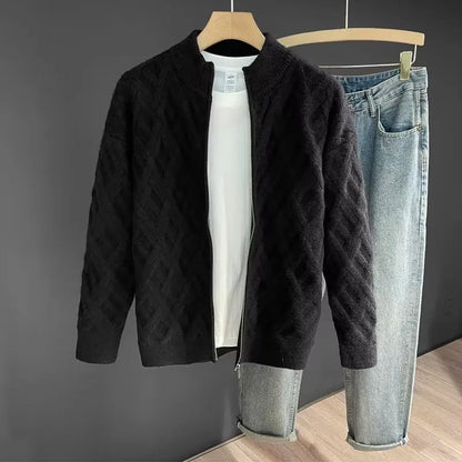 Men's Stylish Cardigan – Cozy Knit Sweater for Casual and Formal Wear