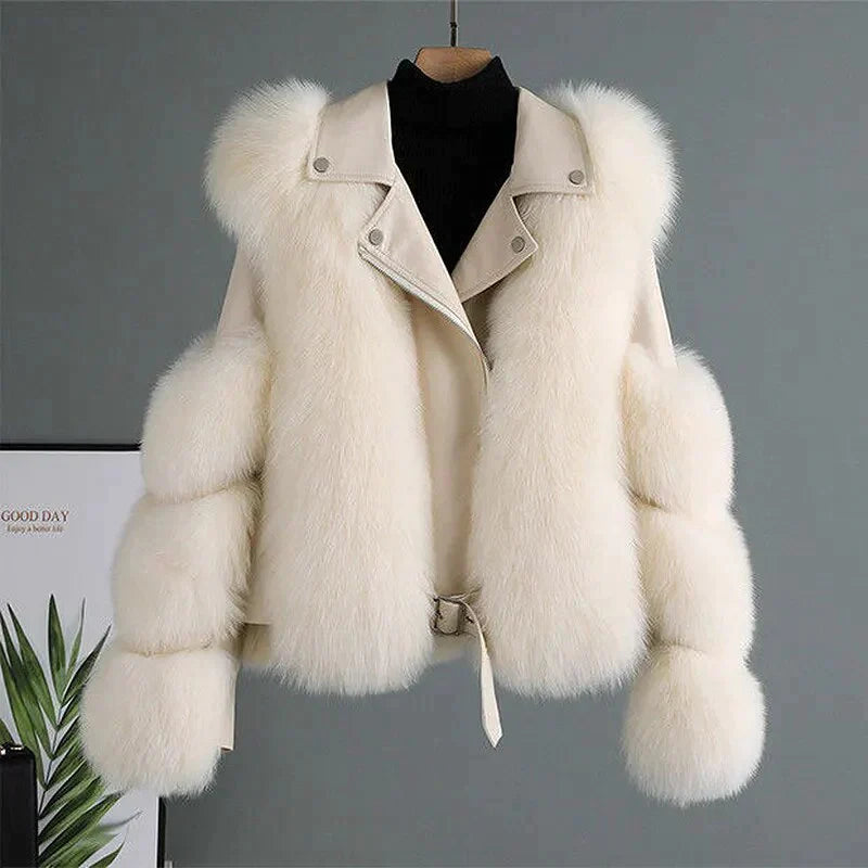 Winter Jacket for Women – Stylish Warm Coat with Hood and Pockets