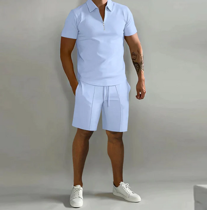 Men's Summer Set – Lightweight Casual Outfit for Beach and Outdoor Activities