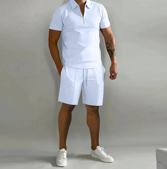 Men's Summer Set – Lightweight Casual Outfit for Beach and Outdoor Activities