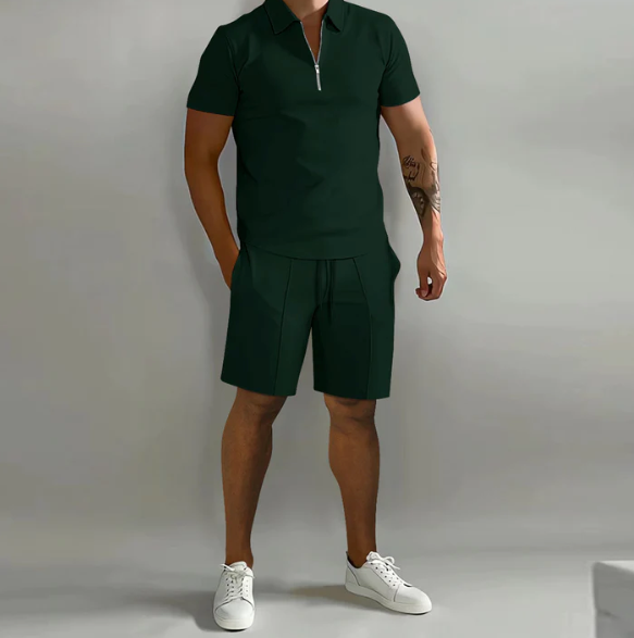 Men's Summer Set – Lightweight Casual Outfit for Beach and Outdoor Activities