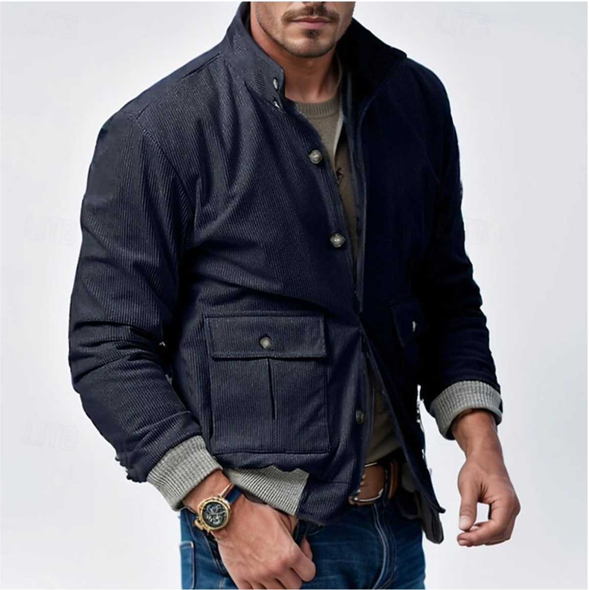 Cord Jacket for Men – Stylish Corduroy Outerwear for Casual and Formal Wear