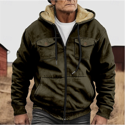 Men's Fleece Winter Jacket – Warm, Stylish, and Comfortable Outerwear