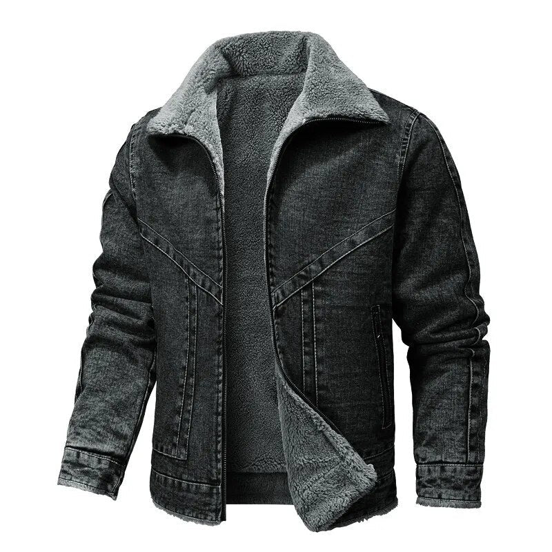 Denim Jacket for Men – Stylish Casual Outerwear, Classic Fit, Versatile Design