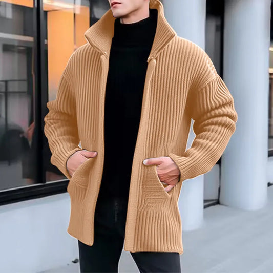 Men's Classic Cardigan – Stylish Knit Sweater for Casual and Formal Wear