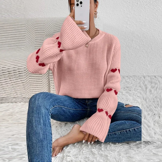 Women's Knit Jumper – Elegant Soft Sweater for Casual and Formal Wear