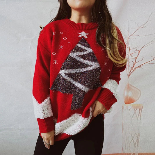 Christmas Jumper Women – Cozy Holiday Sweater with Festive Design