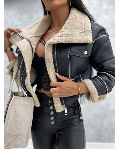 Leather Jacket Women – Stylish Biker Jacket in Genuine Leather for All Occasions