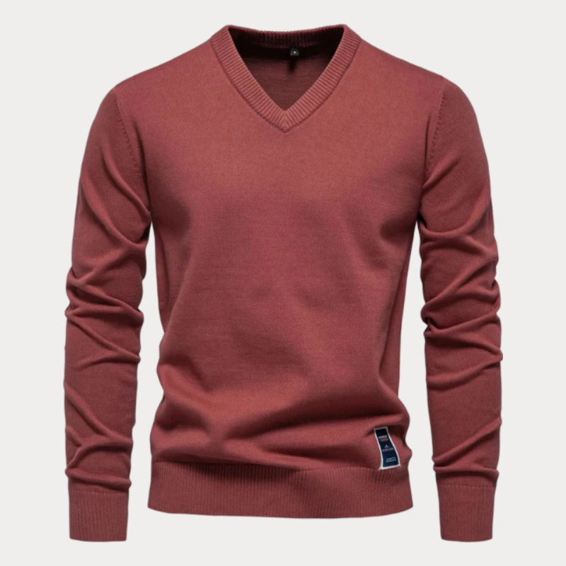 Men's V-Neck Jumper – Stylish Knit Sweater for Casual and Formal Wear